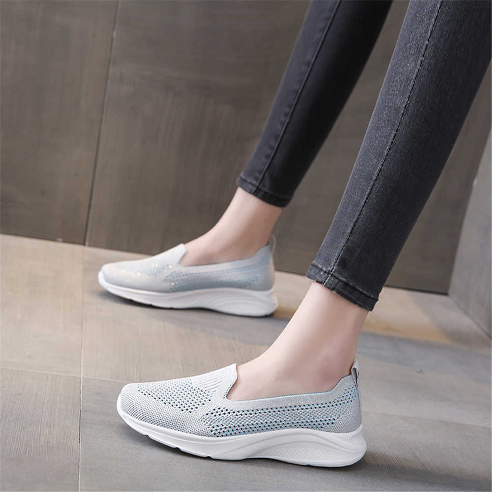 Street Fashion Model - Zonder veters Platte zool Sneakers Unisex