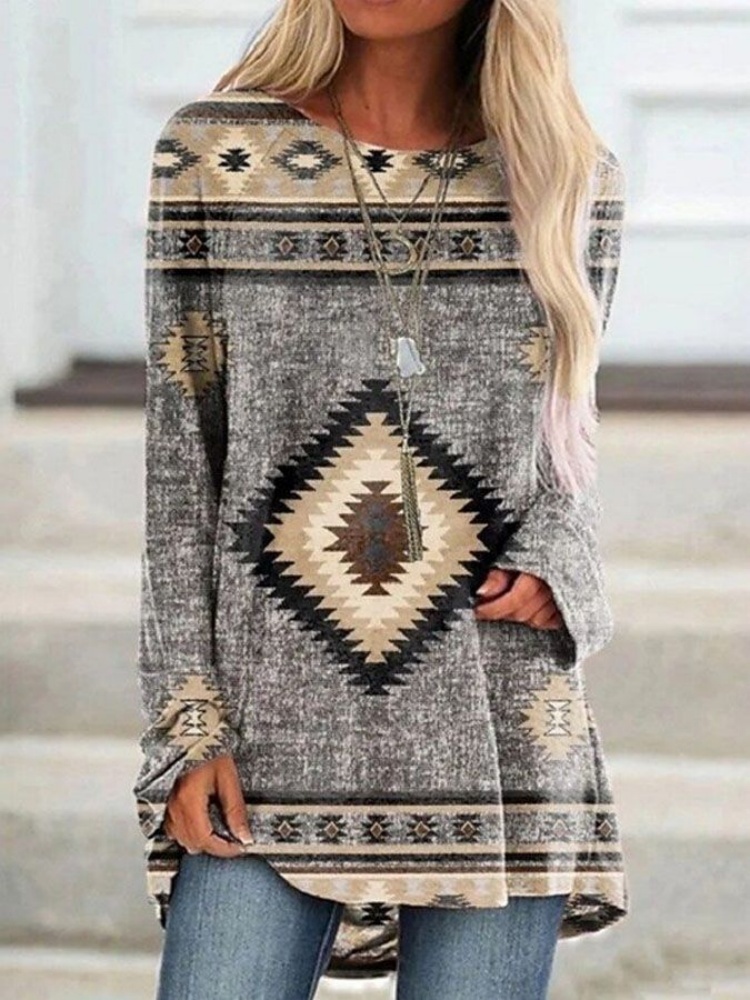 Street Fashion Urban - Urban Daily Modieus T-shirt voor dames