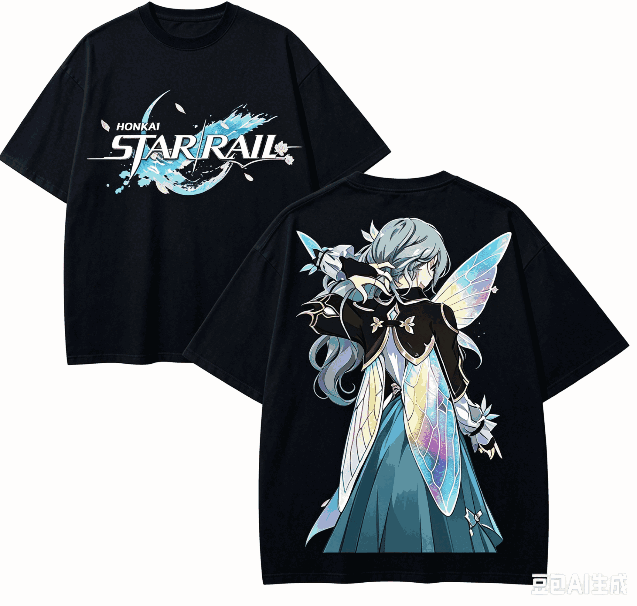 Street Fashion Model - Honkai Star Rail Anime Lover T-shirt