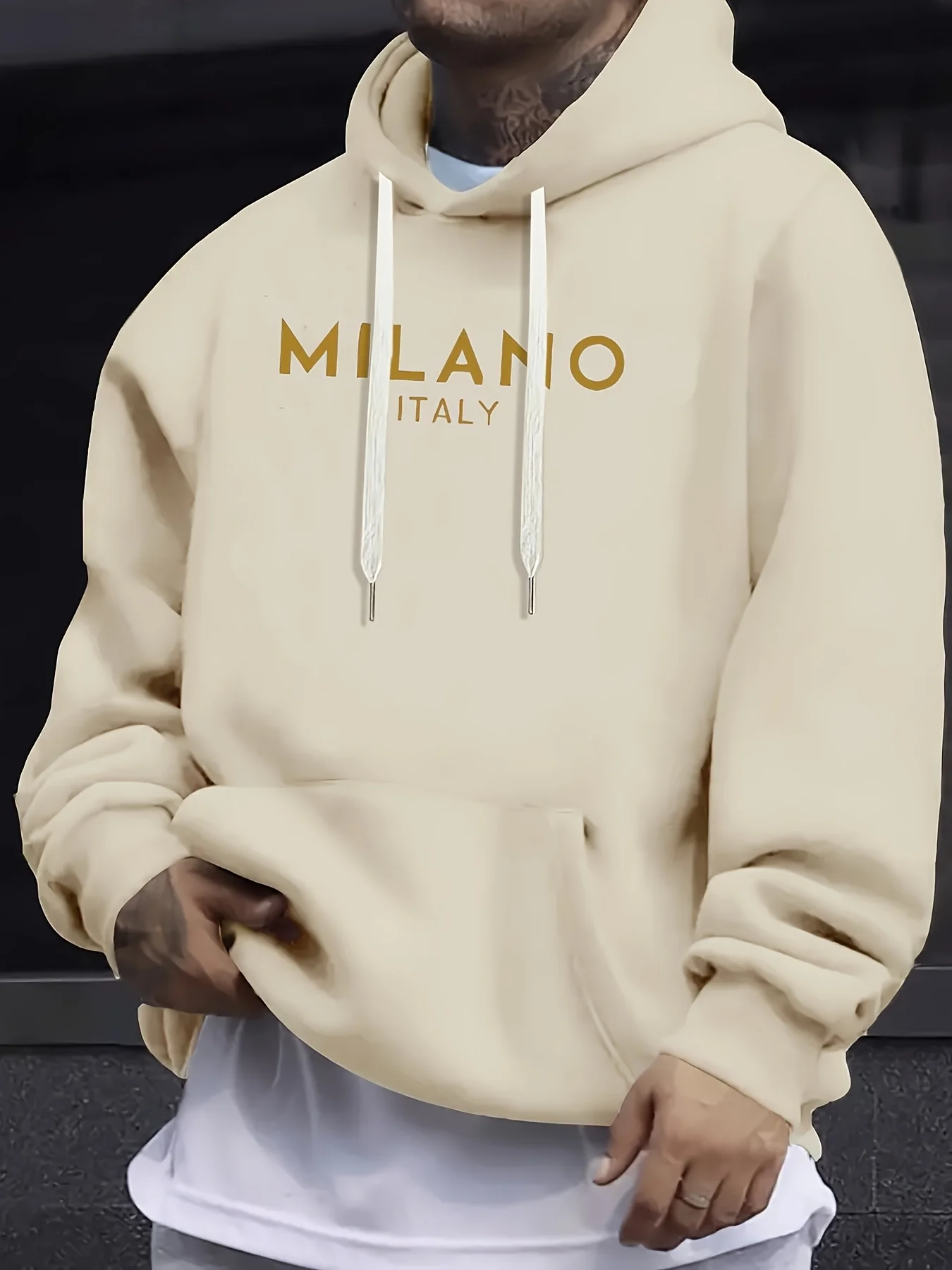 Street Fashion Milano - 2026 Herfst- en wintersweatshirt met capuchon,