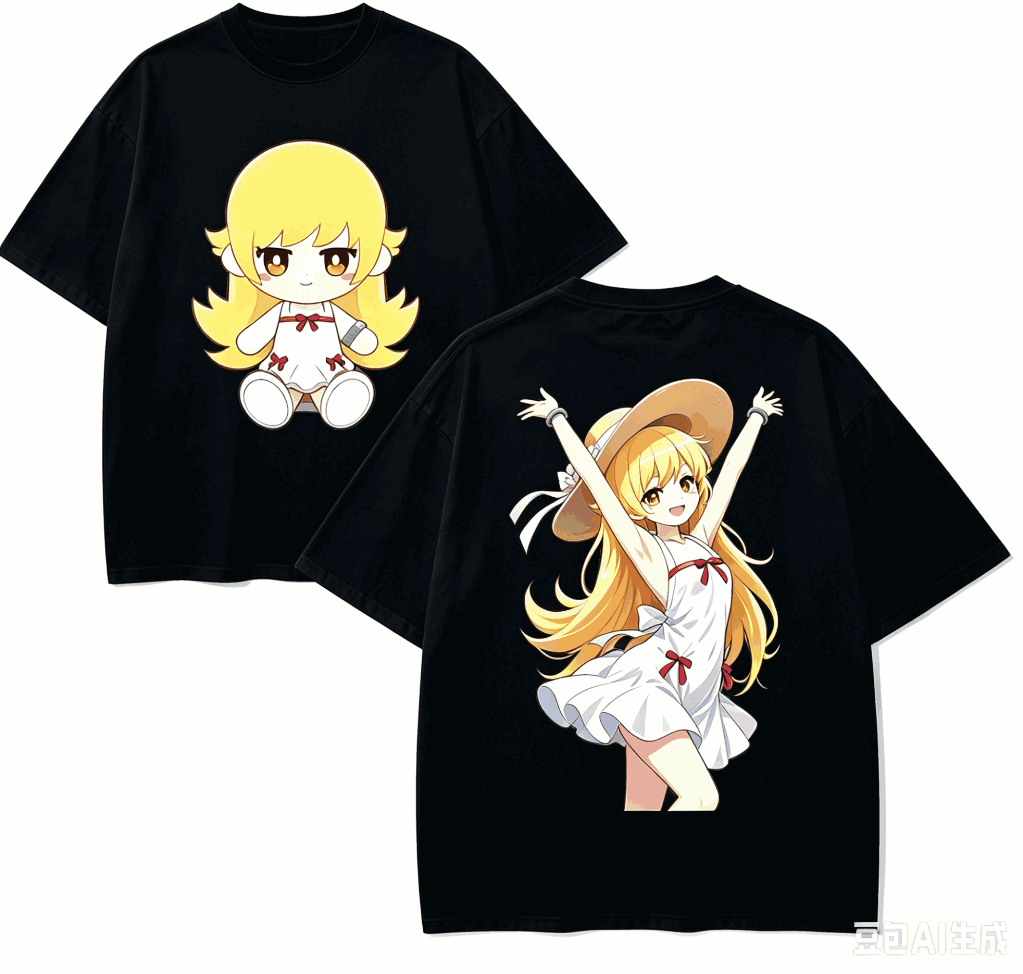 Street Fashion Model - Monogatari Series Anime Lover T-shirt Harajuku