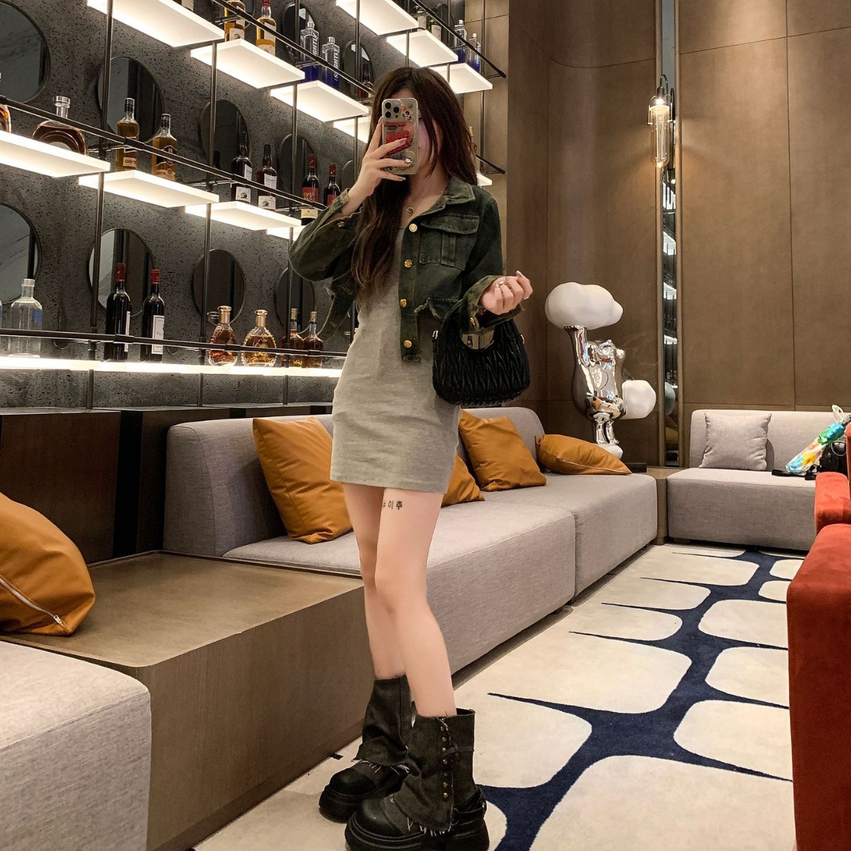 Vrouwen Laarzen Britse Mode Br - Street Fashion Denim recensie en prijs
