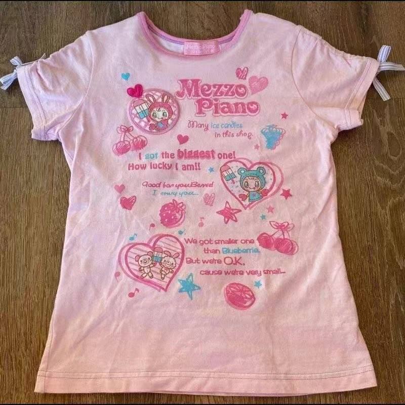 Vintage Kawaii schattige T-shi - Street Fashion Girls recensie en prijs