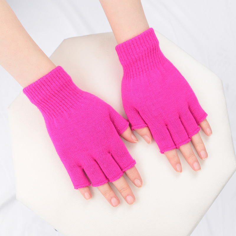 Unisex zwarte halve vinger vin - Street Fashion Gloves recensie en prijs