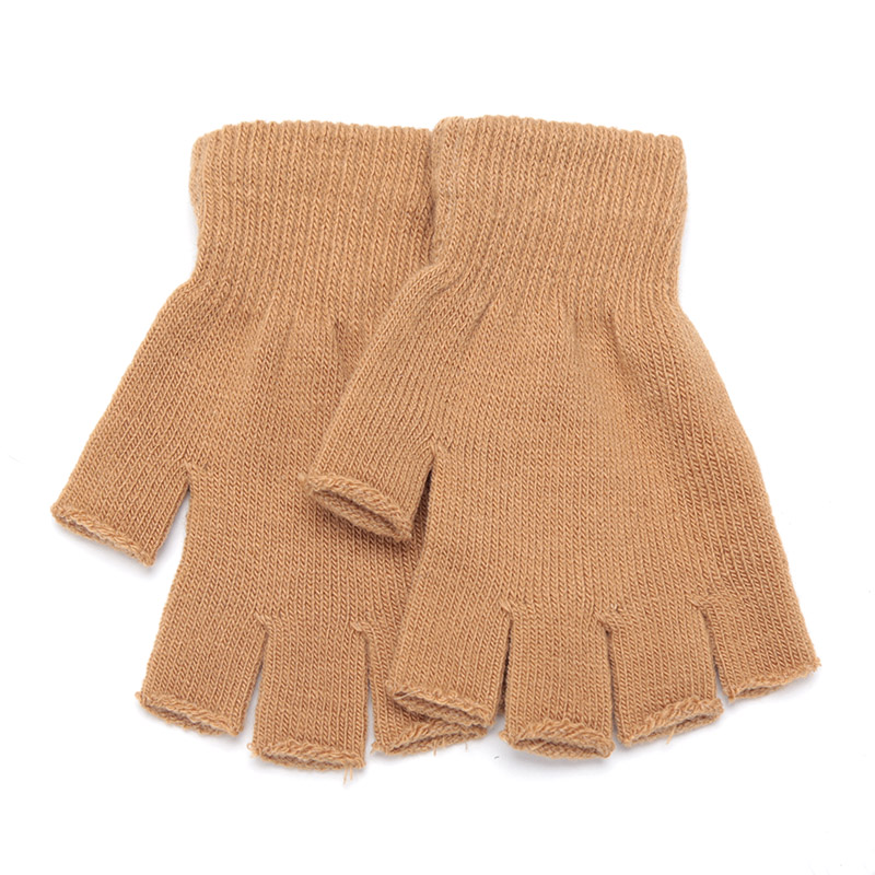 Unisex zwarte halve vinger vin - Street Fashion Gloves recensie en prijs