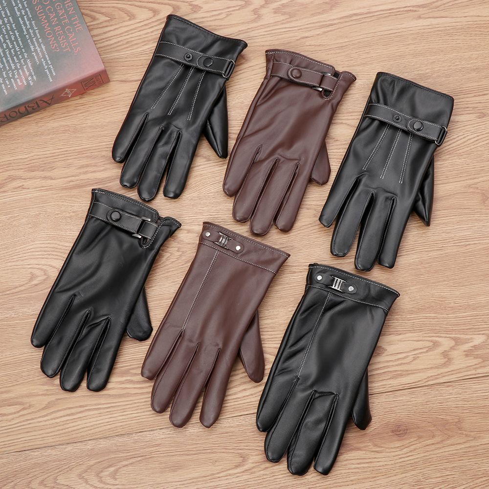 Heren Fleece Thermisch Lederen - Street Fashion Gloves recensie en prijs
