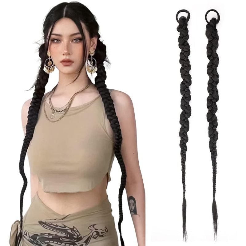 Mode gevlochten paardenstaart  - Street Fashion Girls recensie en prijs