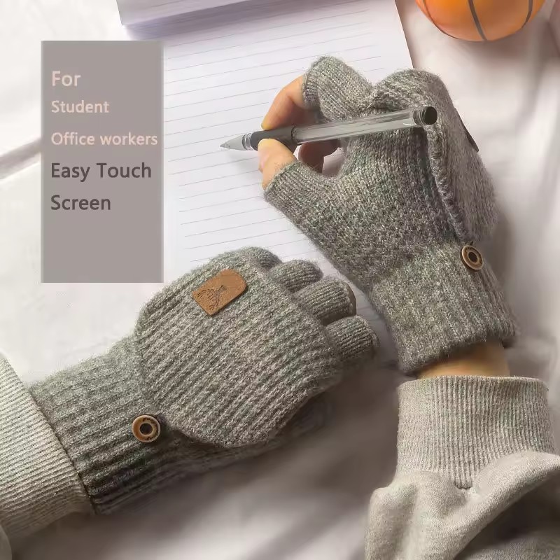 Gebreide vingerloze handschoen - Street Fashion Gloves recensie en prijs