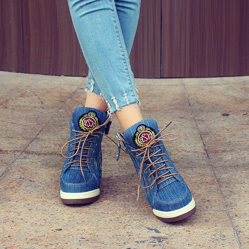 2026 Nieuwe 9cm Lente- en Herf - Street Fashion Denim recensie en prijs