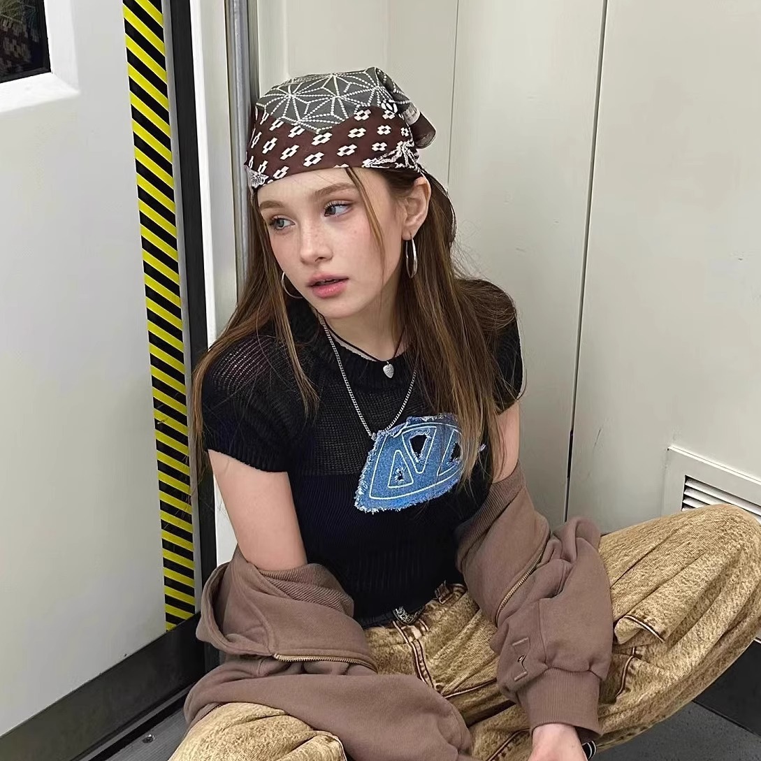 Retro Amerikaanse stijl hoofdd - Street Fashion Girls recensie en prijs