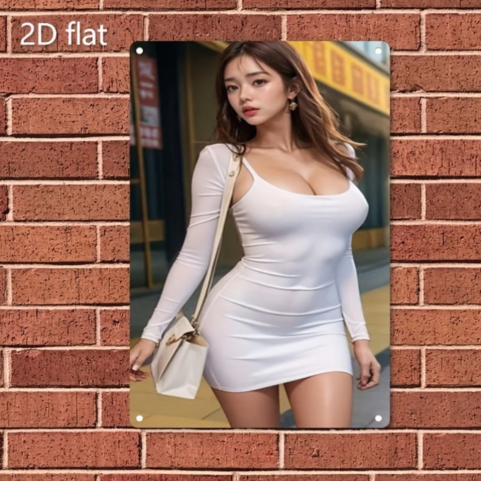HD Metal Wall Art Asian Street - Asian Street Fashion Girls recensie en prijs