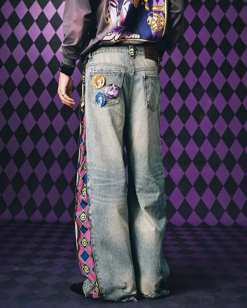 Y2K Streetwear Heren Hip Hop H - Street Fashion Denim recensie en prijs