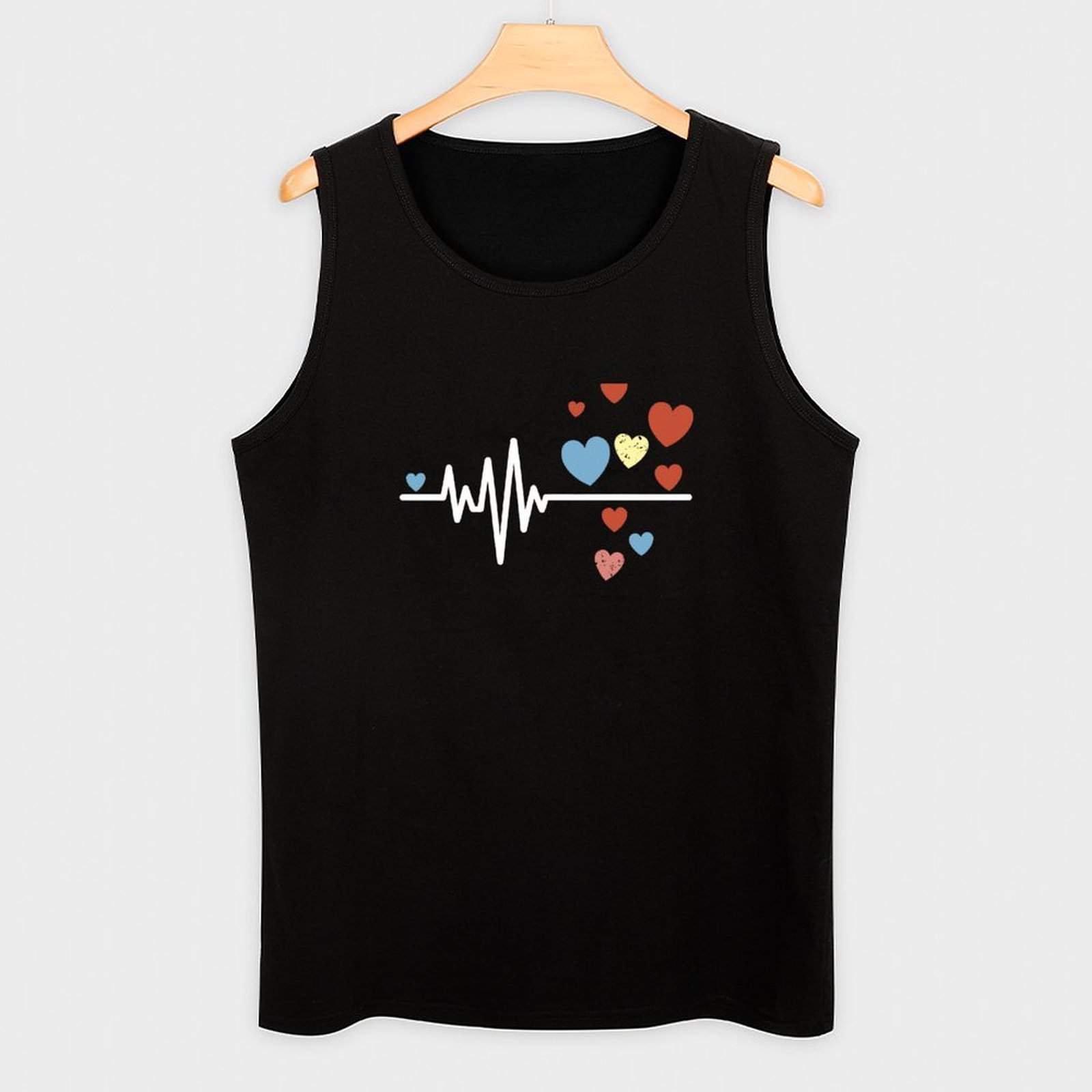 Heartbeat of Love, Heart EKG t - Street Fashion Urban recensie en prijs