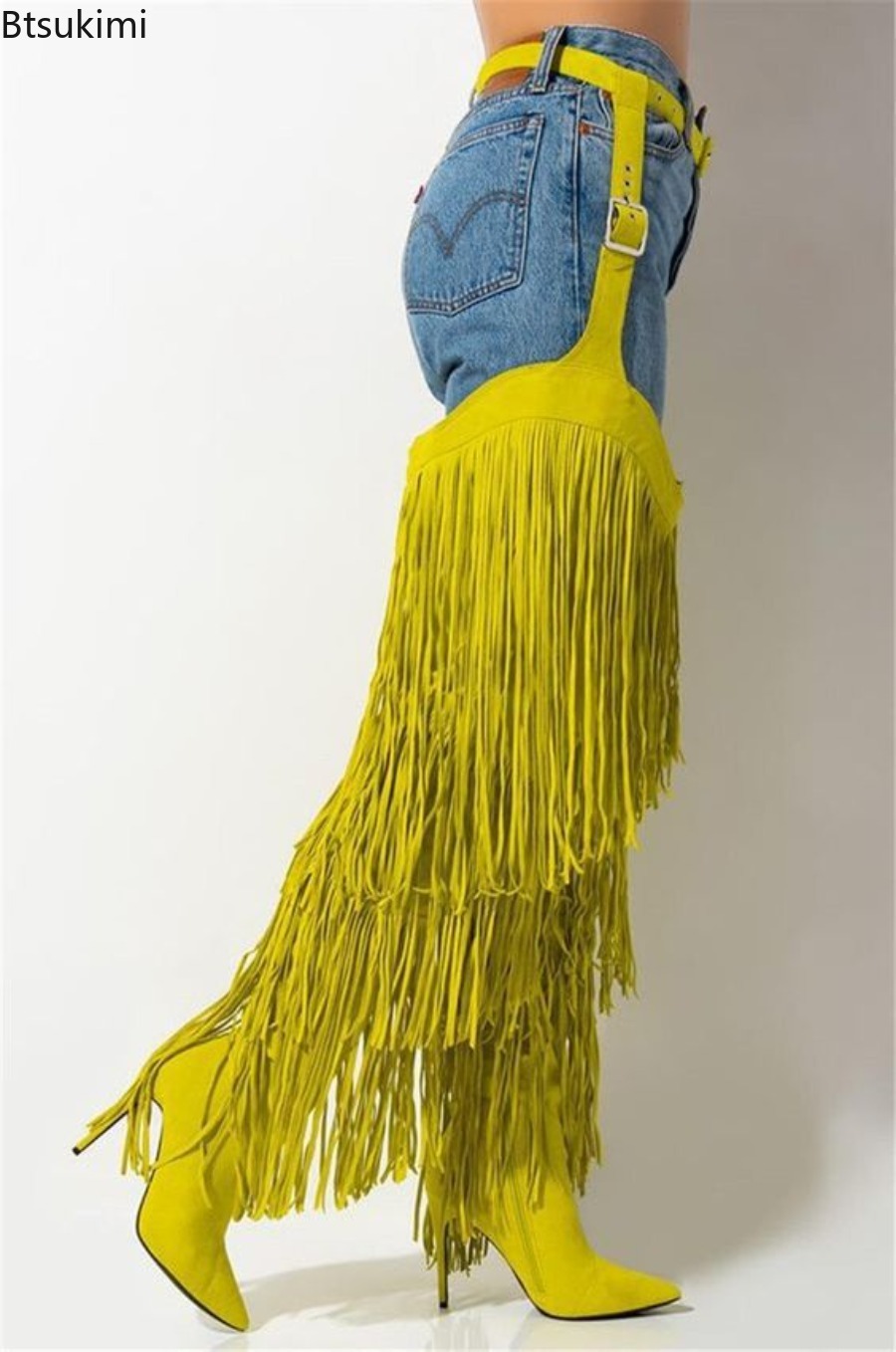 2026 Mode Dames Overknee Riem  - Street Fashion Model recensie en prijs