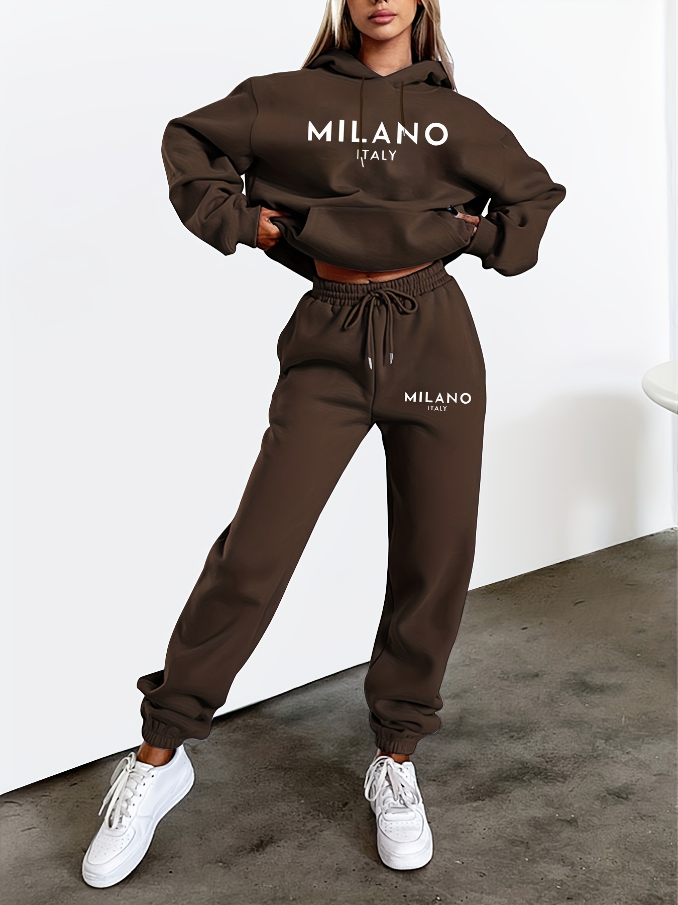 Dames herfst/winter hoodie+spo - Street Fashion Milano recensie en prijs
