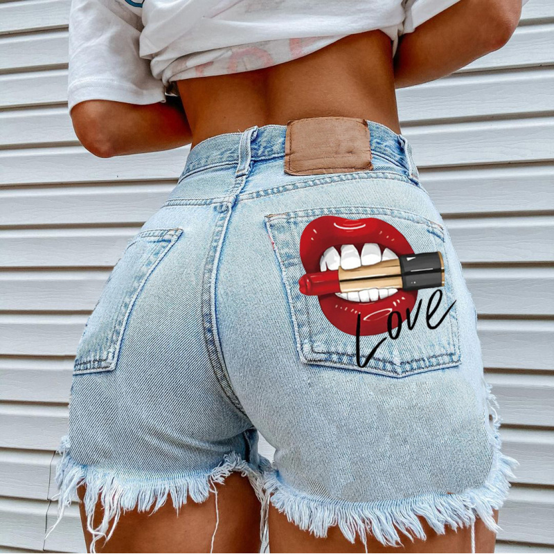 Zomerse trendy dameslipstick S - Street Fashion Jeans recensie en prijs
