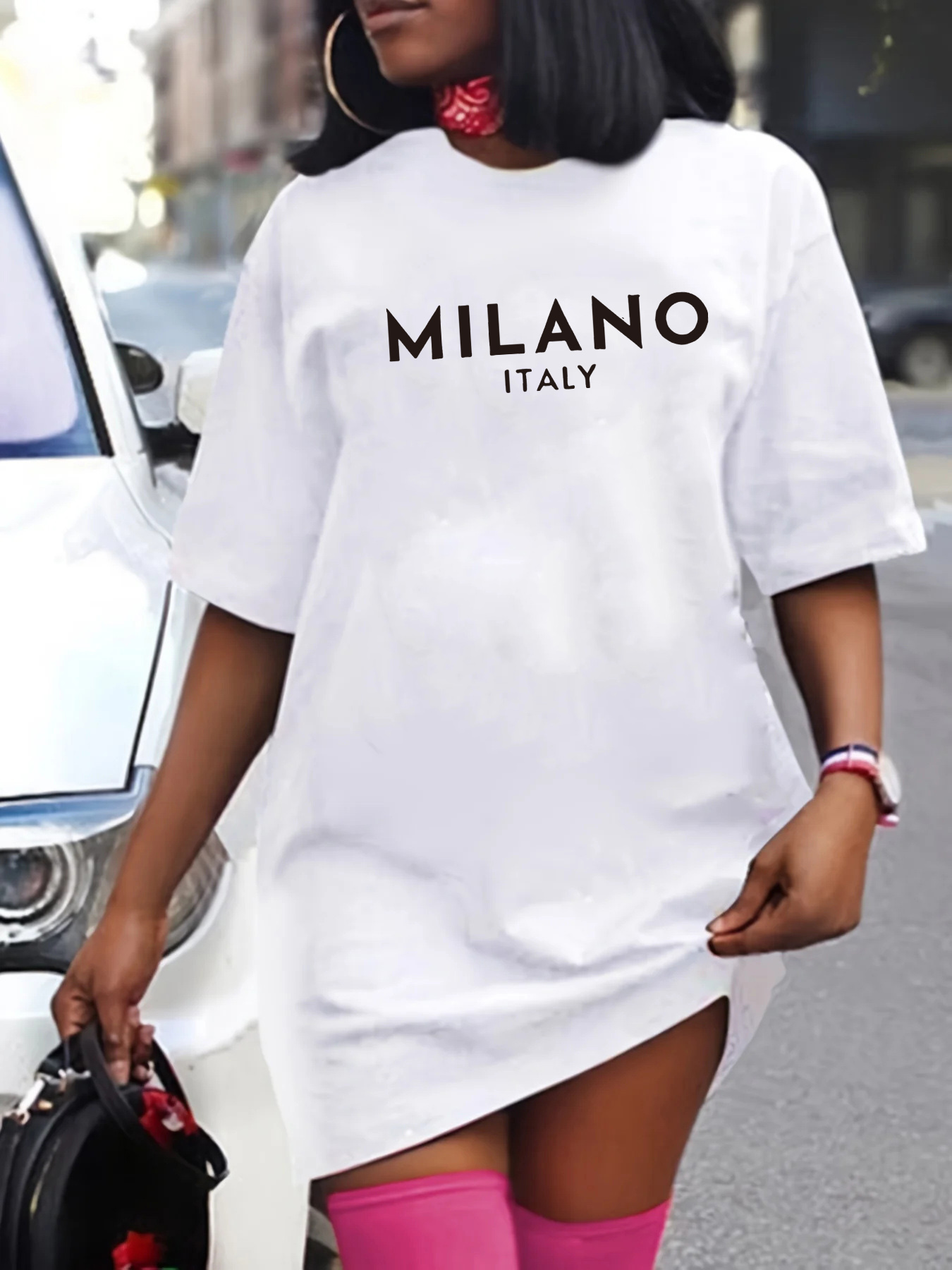 Dames lente en zomer modieuze  - Street Fashion Milano recensie en prijs