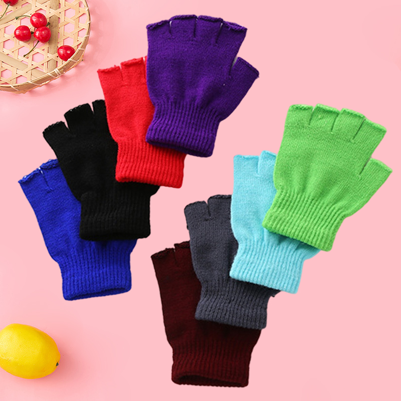 Winter warme stretch gebreide  - Street Fashion Gloves recensie en prijs