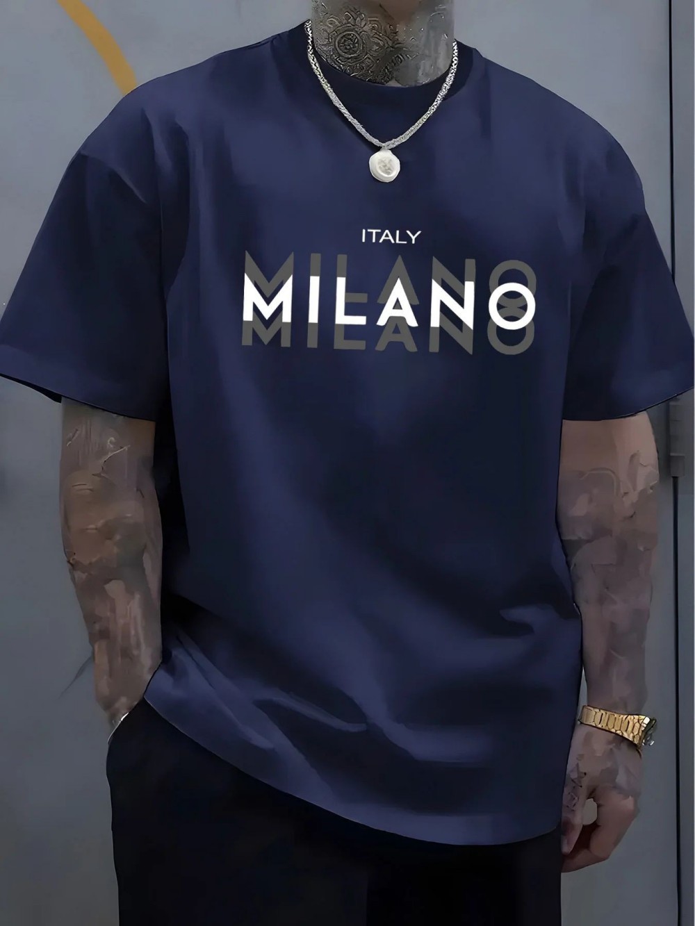 MILANO Letterprint Heren Dames - Street Fashion Milano recensie en prijs