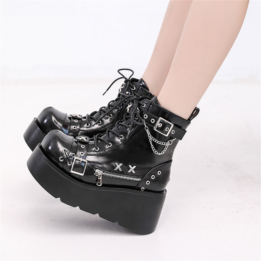 Brand New Dames Goth Platform  - Street Fashion Girls recensie en prijs